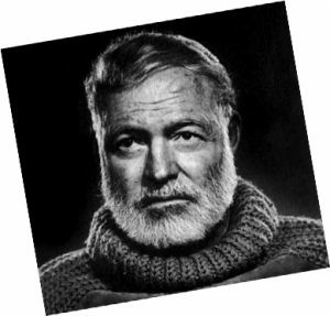 Anécdotas de escritores, Hemingway